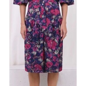 ETOILE MONYA PRINT SKIRT | FADED NIGHT
NWT size medium US (6-8) 40 Fr.